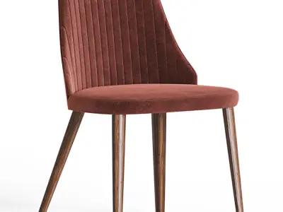 Break Dining Chair Bross Itlay 3D model