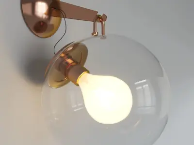 Miconos wall light  3D model