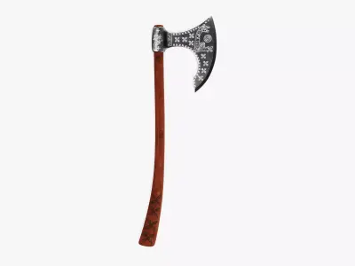 -Viking Axe V1- 3D model