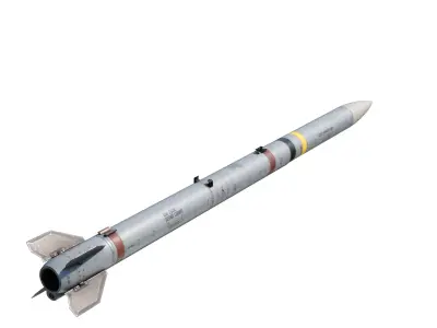 AIM-260 AIM-260A Joint Advanced Tactical Missile 3D model