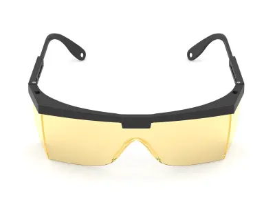 Safety Glasses 3D model buy