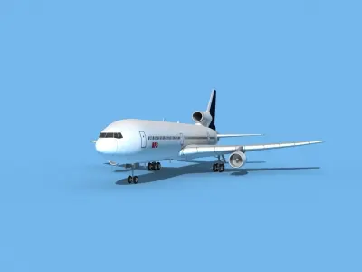 Lockheed L-1011 TriStar BFS 3D model