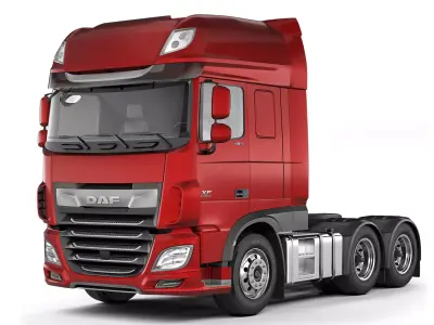DAF XF 106 480 2018 3D model