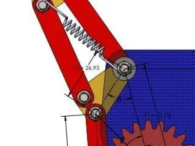 Smart Pipe Gripper Low-poly 3D model