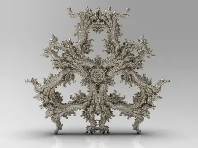 Fractal Kleinian - 3Fold Symmetry 3D print model