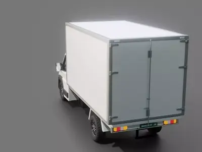 Fiat Ducato Cargo Truck 3D model