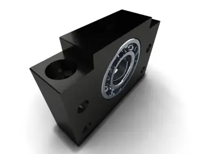 BF30 supports 3D model