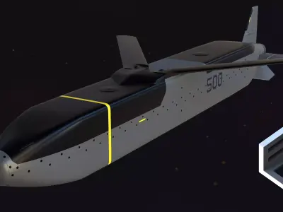 Barracuda 500 3D model