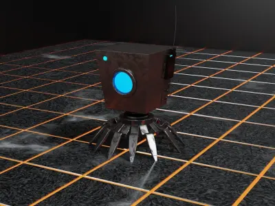 Robot Model1 Free 3D model