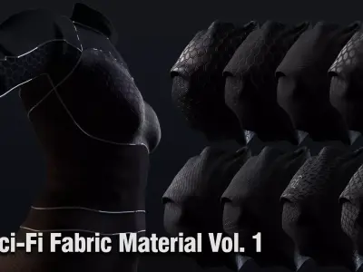 sci-fi fabric material Texture