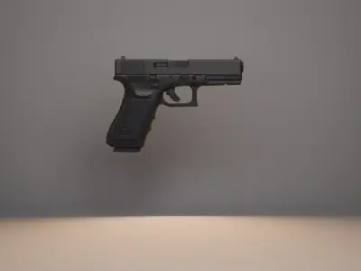 Modern Tactical Auto Pistol 3D model