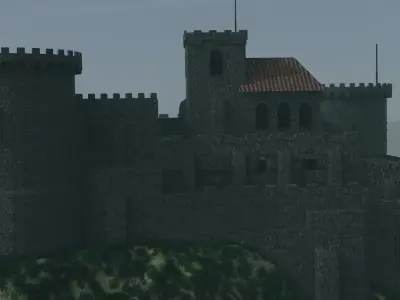 Medieval Castle  3D model
