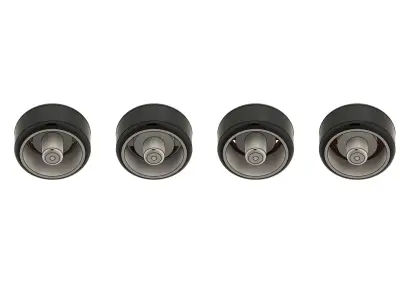 SSR 4pack  wheels in HW scale 3D print model