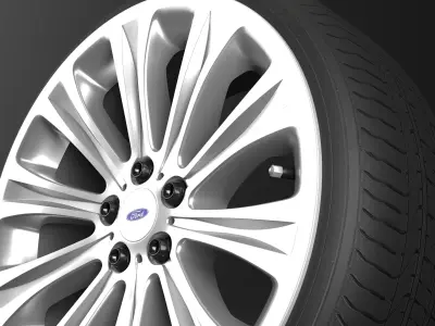 Ford Falcon G6ET Low-poly 3D model