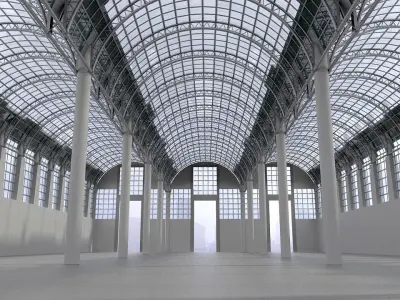 Depot hangar 3D model