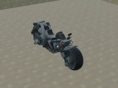 SUPER HEAVY BIKE 3D model