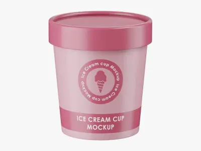 Ice Cream Cup Small 3D model