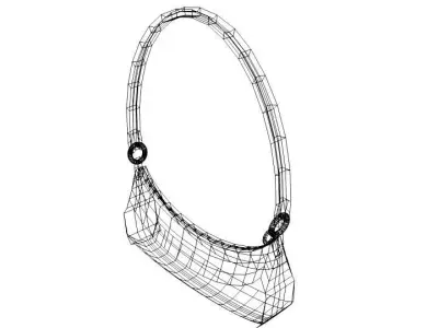 Handbag - Type 4 3D model