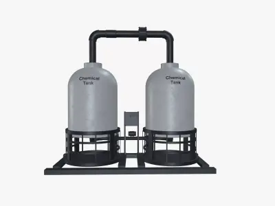 Chemical Tank 3D model