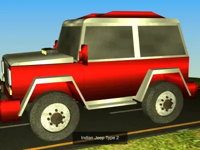 Jeep Models 3D Model Pack