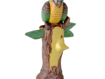 Ceramic Parrot 3D model