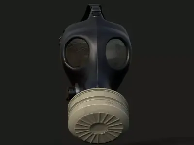 3D Protest Mask 3D model