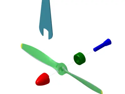 PROPELLER SPINNER AP-SP-001 3D print model