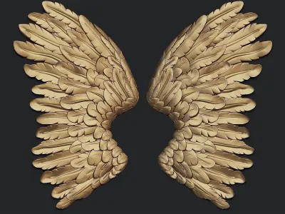 Wing -art 3D print model