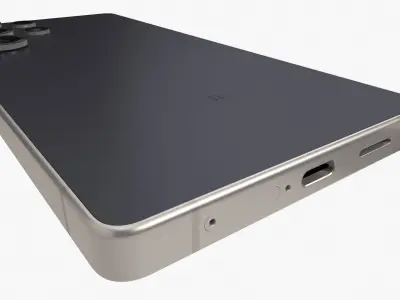 Samsung Galaxy S25 Ultra Black 3D model