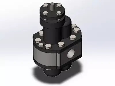 Gear Pump 3D model