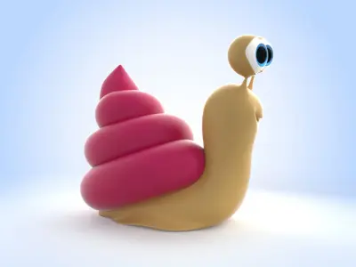 Sea Snail 3D model