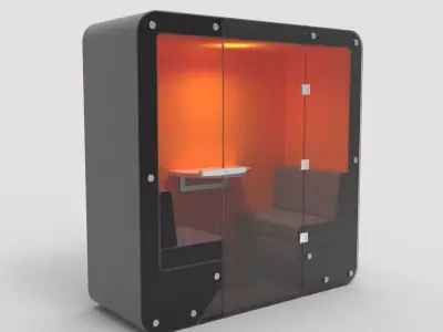 Meeting Pod 3D model