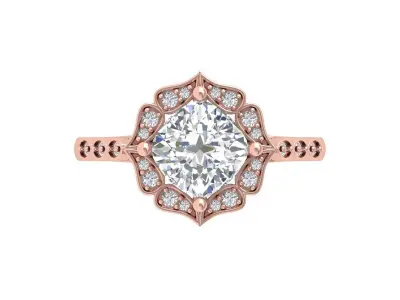 Wedding Ring  3D print model 314