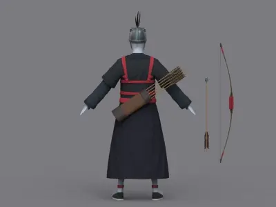 02-Ancient Chinese Armor-Shang Dynasty 3D model