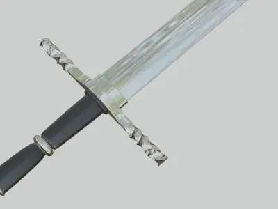 sword lord of rings 3D model