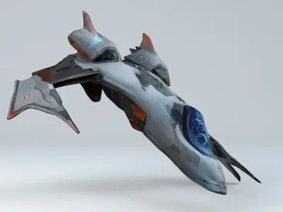 Hyper Jet Fighter 1 3D model