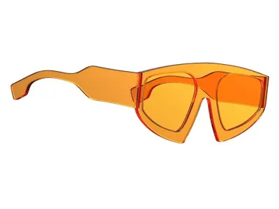 Plastic Goggles 3D model