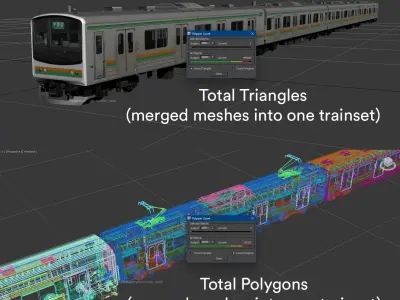 JR205-600 Utsunomiya-Nikko Line Full Version 3D model