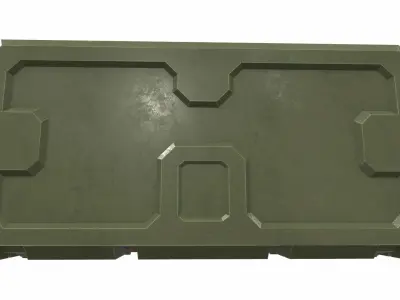 Military box 02 3D model