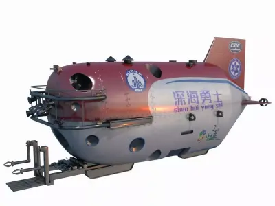 Submersible Deep Sea Warrior 3D model