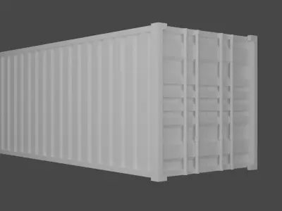 Cargo Container 3D model buy