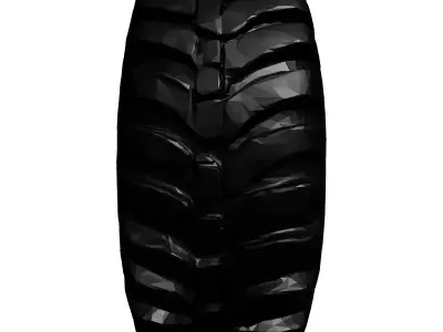 OffRoad Mud Terrain Tire 3D model