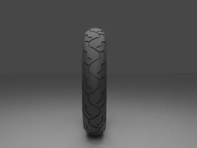 Moto tire dv5 highpoly non brand 3D model