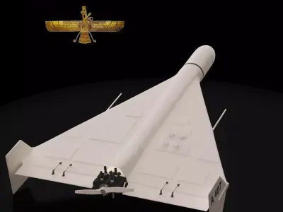 shahed 136  3D model