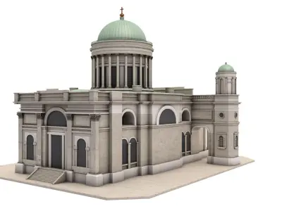 Esztergom Basilica 3D model