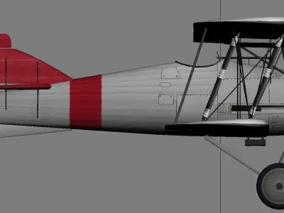 Nakajima A1N2 3D model