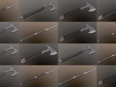 Post-Apocalyptic Forge Mega Collection 3D Model Pack