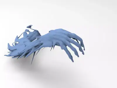 Demon Hand claw 3D model