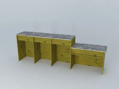 sg bank Free 3D model