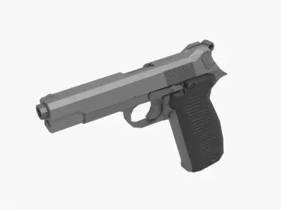 Mac 50 Low-poly  Low-poly 3D model